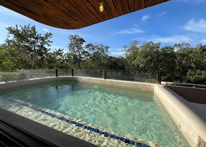 Charming Boutique Jungle Views Private Pool Apartamento Tulum